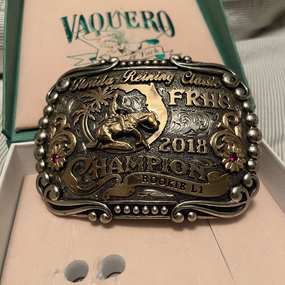 FRHA reining buckle 2018